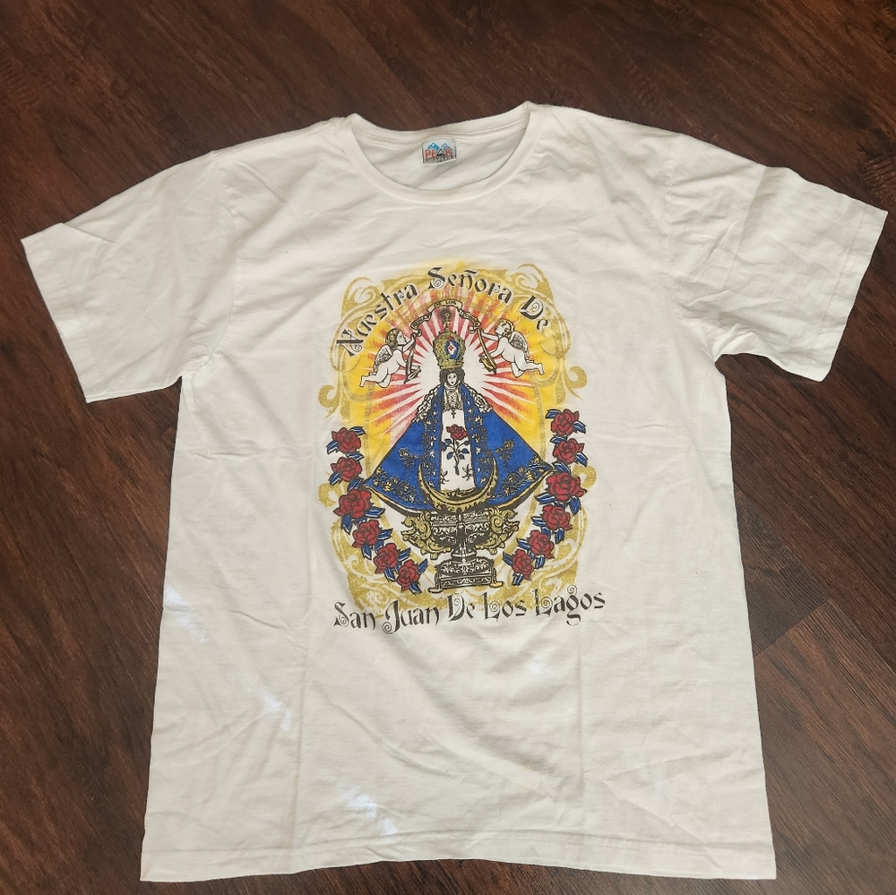 Vintage 90s Our Lady Of San Juan de Los Lagos Virgin Mary